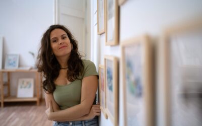 Jornadas de puertas abiertas en el estudio y micro exposición “Pequeño paisaje mixto”