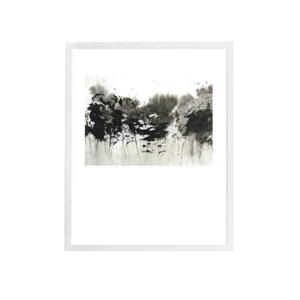 "Bosque y tormenta de pájaros" 20 x 25 cm - Image 3