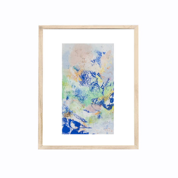 "Mar tiépido" 21 x 29 cm - Imagen 2