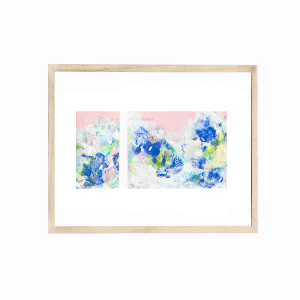 "Mar que trema" Díptico. 40 x 50 cm - Image 2
