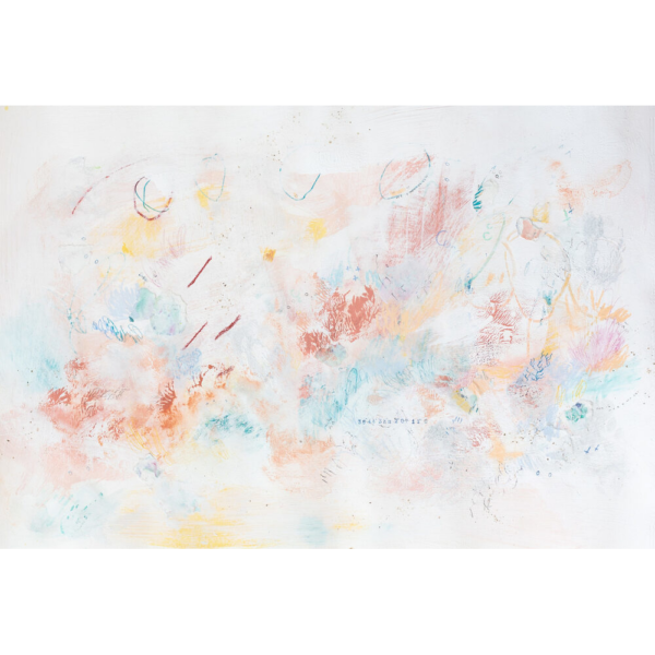 "Mar y signos" 60 x 80 cm
