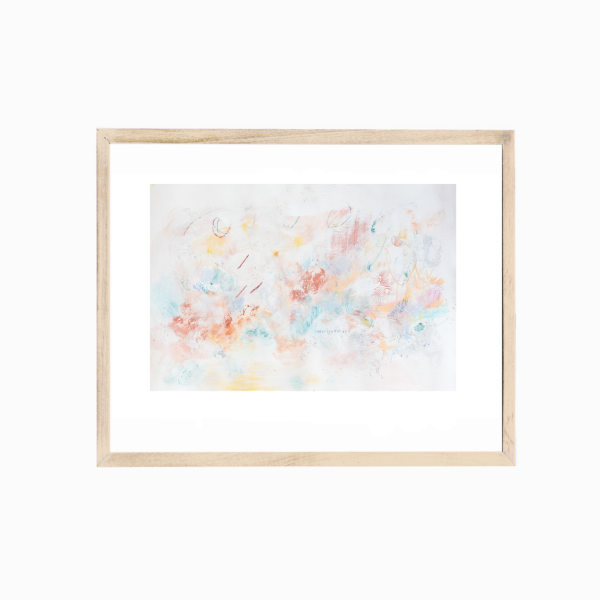 "Mar y signos" 60 x 80 cm - Imagen 2
